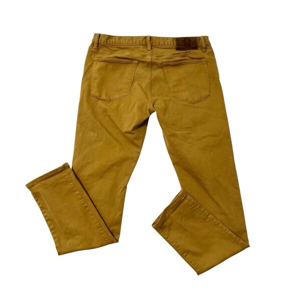 Todd Snyder Stretch 5 Pocket Chino Jeans Slim Fit Caramel Brown Khaki size 34X34 - Picture 3 of 10